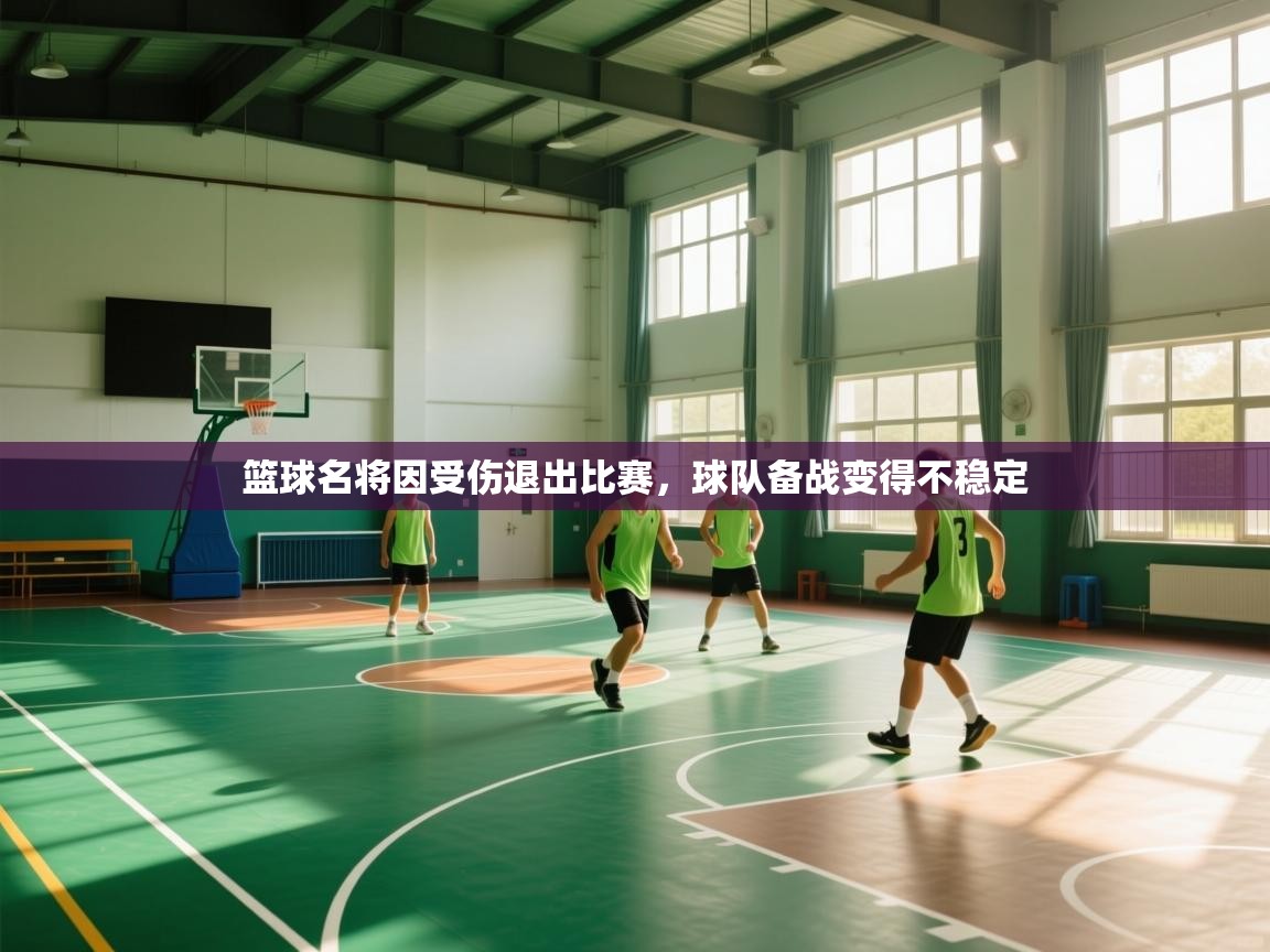 篮球名将因受伤退出比赛,球队备战变得不稳定 第1张